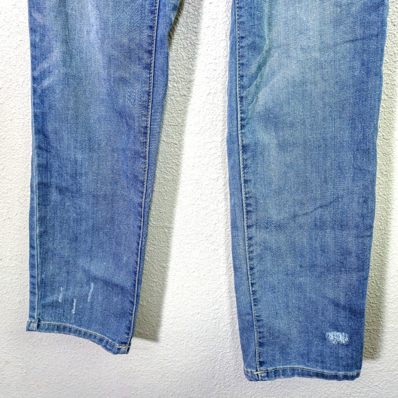 Free People Mid Rise Skinny Jeans Medium Wash Size 26 Clean Girl - Picture 6 of 10